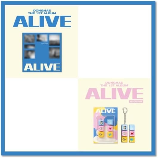 DONGHAE ALIVE [Photobook + KEYCAP 2 Ver Set] 1st Full Album