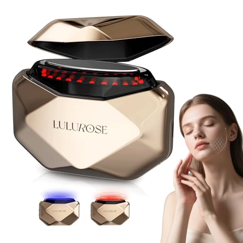 LULUROSE 5-in-1 Facial Massager with LED Display