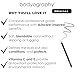 Bodyography Cream Eye Pencil, Black Walnut - Dark Brown Wooden Eyeliner for Eyes & Eyebrows, Long-Lasting Cruelty-Free Coconut Oil Cosmetic Liner