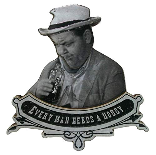 Imán de nevera Otis from Mayberry en madera miniatura 1