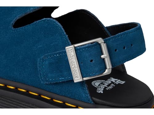 Image of Dr. Martens Unisex Zeb Zag Mule Neptune Blue UK 12 (US Mens 13, Womens 14) Medium