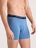 Ted Baker Men's 4 Pack Cotton Stretch Boxer Brief, Blue/Black, Large - Image 5