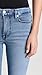 Good American Women's Good Straight Split Pockets Jeans, Blue449, 8