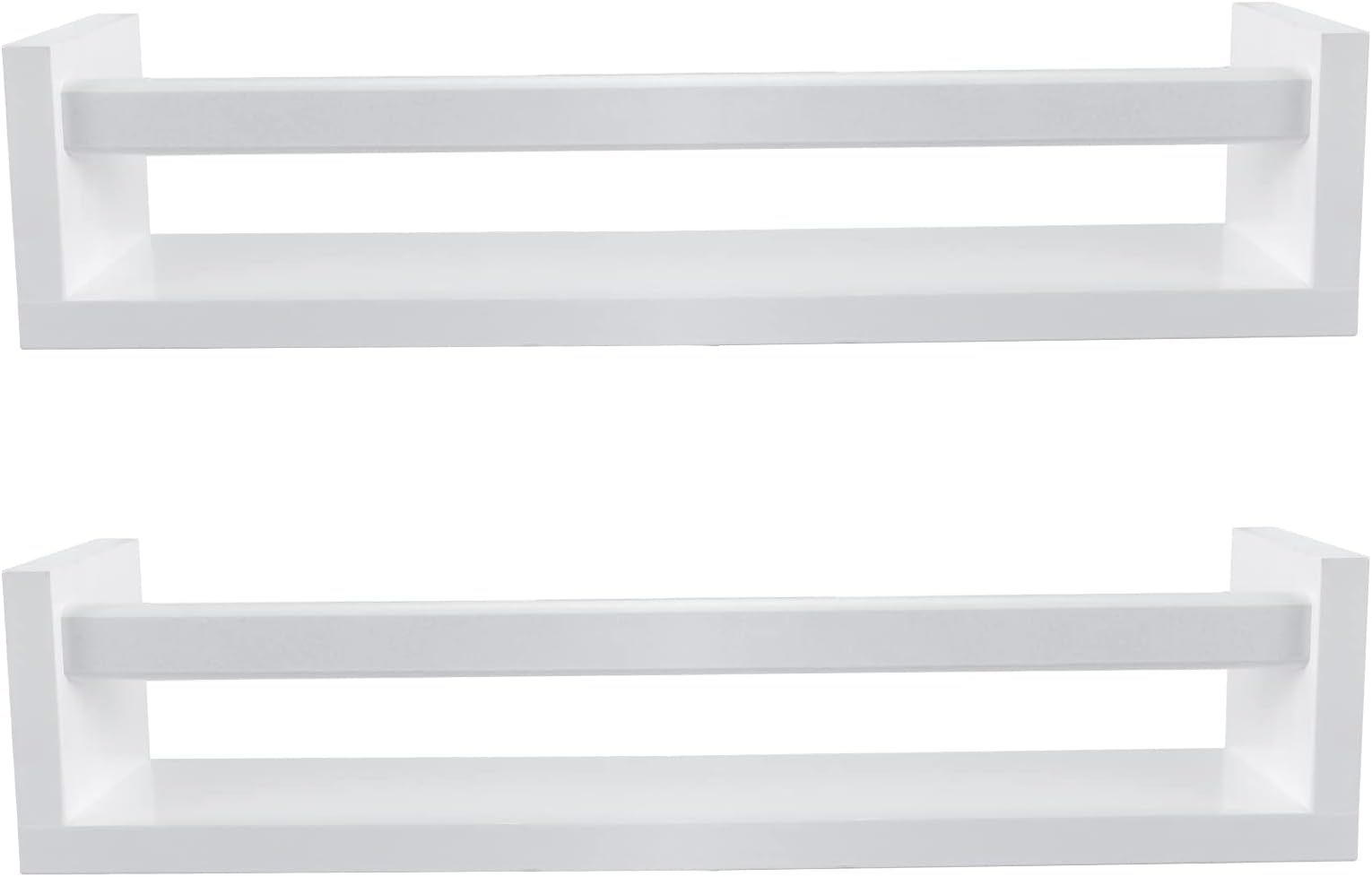 birola Nursery Book Shelves Set of 4,Wall Bookshelves for