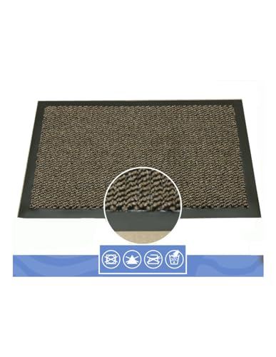 Tapis Bali Marron Anti-poussière 90x150cm