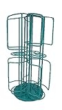 Dieser elegante verchromte Turm aus Edelstahl ist befüllbar mit 48 Kapseln Ihrer Lieblingssorte von Tassimo, mit 2 Ebenen, rutschfest, Basis um 360° drehbar.