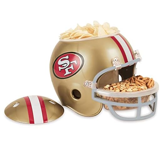 Wincraft WinCraft San Francisco 49ers Football NFL Snack Helm