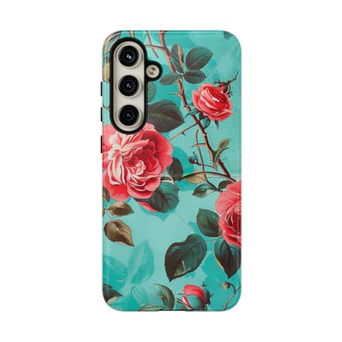 Coque Galaxy S24 Plus roses rouges pour look estival