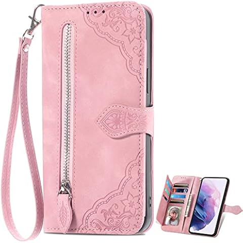 BAILI Case for Ulefone Note 14 Case, Zipper Pocket PU Leather Phone Case, Magnetic Cover Wallet Case Compatible with Ulefone Note 14 Cover