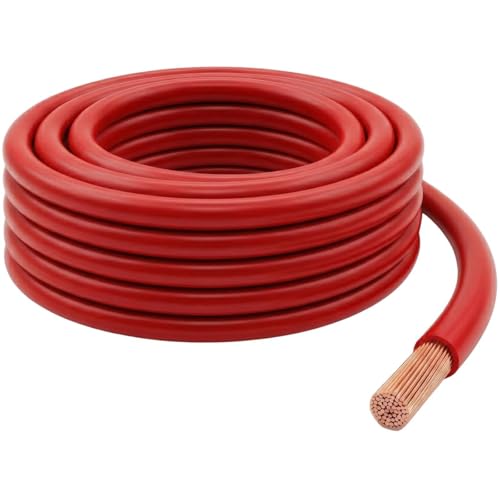 Câble de véhicule 25mm² Lumonic rouge pour l'aménagement électrique de fourgon