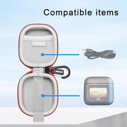 Coque rigide pour écouteurs Tour Pro 3 et Tour Pro 2 RLSOCO en noir - 4