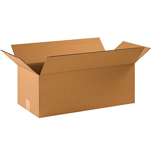 Image of BOX USA Shipping Boxes 22 inchL x 10 inchW x 8 inchH 20-Pack Long Corrugated Boxes for Moving, Shipping, Mailing, Packing, Packaging and Storage