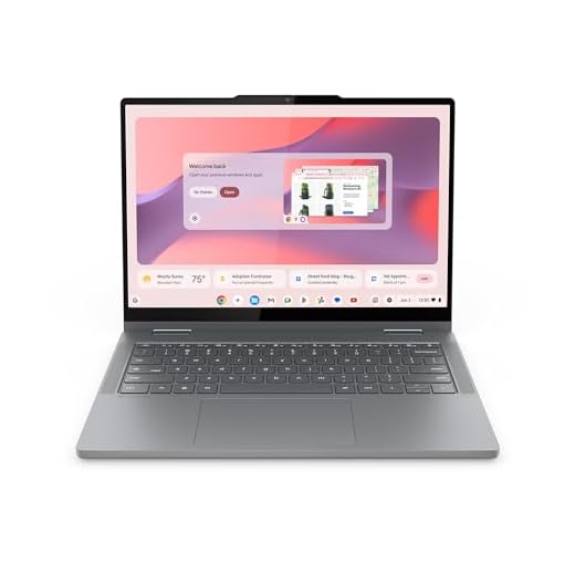 Lenovo Chromebook 2-in-1 - Lightweight Laptop - Google Gemini - Intel® N150 CPU - 14" WUXGA IPS Touchscreen Display - 4GB RAM - 128GB UFS Storage - Integrated Intel® Graphics - Luna Grey