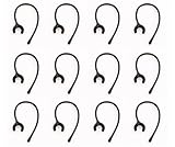 12 Pcs Black EarHook for Samsung HM1100 HM3500 HM1000 HM3700 HM1700 HM3600
