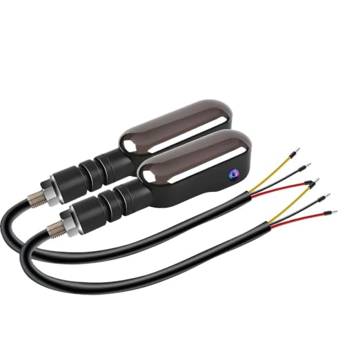 Clignotant de moto LED 12V momt Ellipse défilant pour signalisation arrière avant