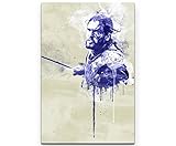 Paul Sinus Art Jon Snow GoT 90x60cm Splash Art Wandbild auf 