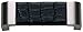 Atlas Homewares 3150-BN/CRC 3-1/4-Inch Paradigm Collection Small Cabinet Pull, BN/Black Croc Leather