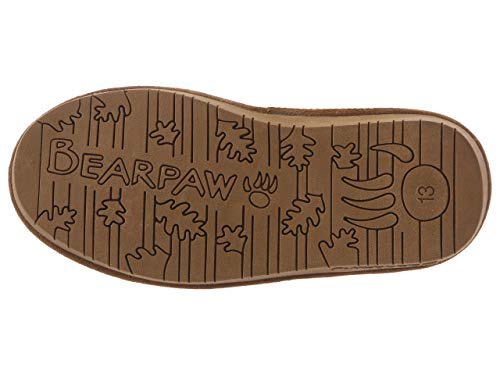 Bearpaw Abigail Youth Hickory Size 2 | Youth 'S Fashion Boot | Youth 'S Slip On Boot | Comfortable Winter Boot #TOP5