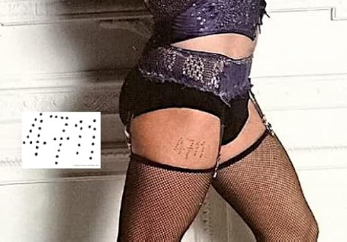 Frank N Furter 4711 Temporary Tattoo Rocky Horror Picture Show