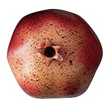 CHICAMPERA 加重フェイクザクロモデル 軽量耐久フォーム製 ショップディスプレイ用 写真撮影小道具 リアルなざくろ色装飾