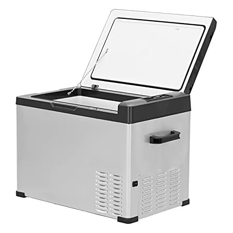 BINTU C40 Car Freezer 12 Volt Portable refrigerator 42 Quart Mini Fridge for Camping,Outdoor,Vehicle,Trip(-4℉ to 68℉) Cover