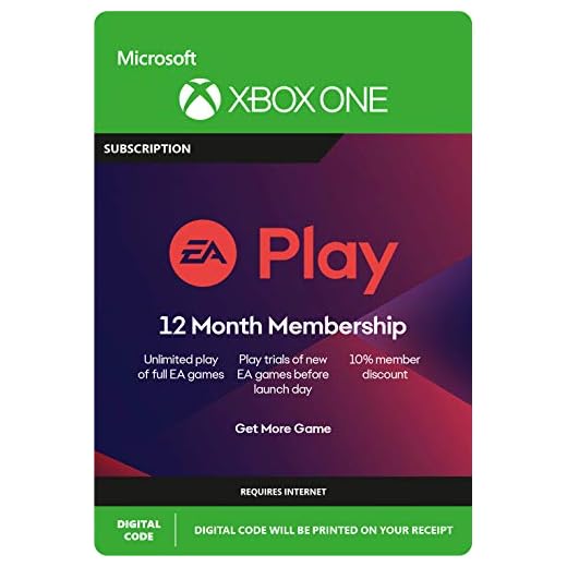 EA Play 12 Month Subscription – Xbox One [Digital Code]