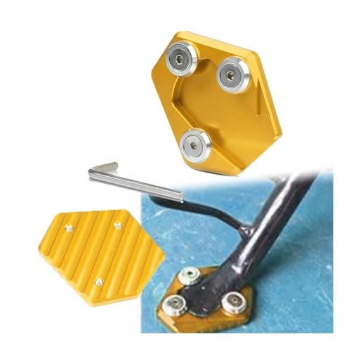 Support béquille moto MSX125 GROM anti enfoncement bitume - 2