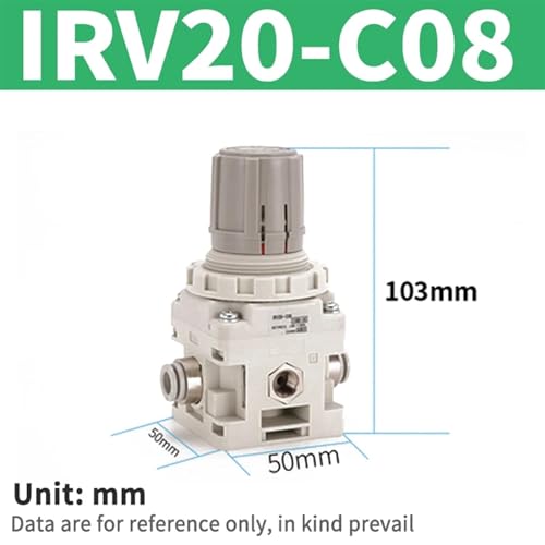 Régulateur de pression de précision IRV10-C06 vanne de réduction à haute stabilité