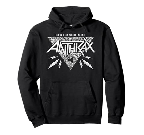 Image of Anthrax White Noise Pullover Hoodie