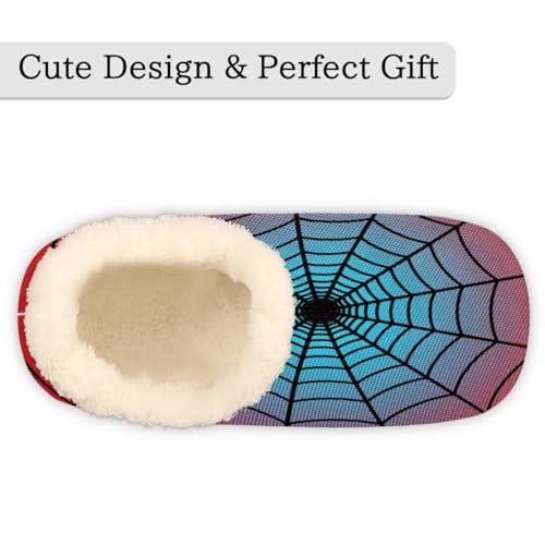 Home Slippers Women Men, Fluffy Slippers, Warm Fleece Lined Shoes Cozy Plush Non-Slip House Slippers for Indoor and Outdoor3