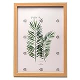 Leuik A4 Picture Frame for Wall|Photo Frame for Wall Photo Display, Gallery Wall or Photo Wall Arrangements | Standard A4 Frame Available in Black, White, Wood Colors (Natural wood, 8x12)