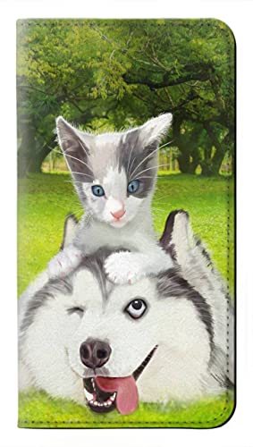 Housse Samsung Galaxy A56 Husky pour passionnés d'animaux au quotidien