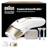 Bundle of Braun IPL Silk Expert Pro 5 with Case, Gillette Venus Women's Razor for Intimate Areas + 1 Replacement Blade