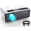 Mini Projector, 2022 Upgraded CiBest Video Projector Outdoor Movie Projector 7500L, LED Portable Home Theater Projector…