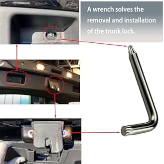 Oryzena Trunk Latch Actuator Compatible with Volkswagen Tiguan 2009-2018, Jetta Sportwagen 2009-2014, for VW Golf TDI Wagon GTI R MK6 MK7, Beetle 2012-2019, Tailgate Boot Lock Motors 5M0827505E