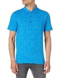 Light Weight Pierre Cardin Herren Travel Comfort Poloshirt Polohemd, blau, 3XL