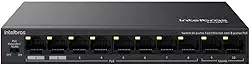 Intelbras - Switch Intelbras 10 Porta S1010f-p 8 Portas Poe+ Extend 250m