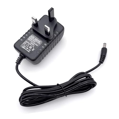 JZK 5V 1A DC Power Supply Adapter with 5.5 x 2.5 mm barrel plug, also fitS 5.5 x 2.1 mm, AC to DC Power Adapter, 5 Volt 1 Amps 1000mA Charger for Speaker Router Security Camera LED Strip