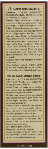 Henne Color Crema Tinte de Henna Marrón 90 ml miniatura 2