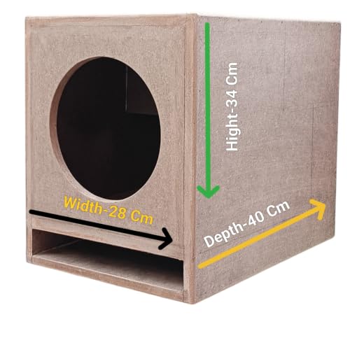 Image of NRS AUDIO 8 in Mid Speaker Double Port Subwoofer Box [ 8 in DP ]