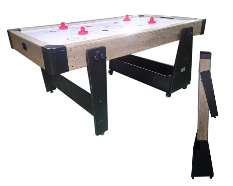 TopTable Airhockey Easy Mobile Holz 6.5ft - Airhockey Klappbar – Bild 5