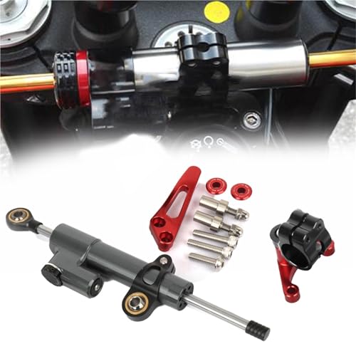 Amortisseur direction Ducati SuperSport 939 950 fixation alu Nero