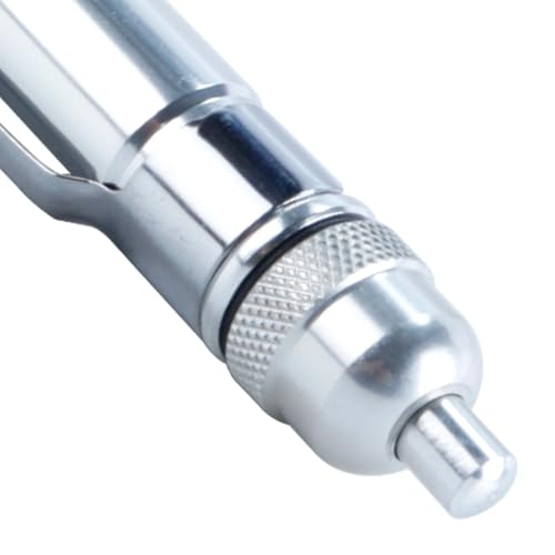 Ausi Präzisions-Tropföl-Stiftapplikator aus Aluminiumlegierung mit 15-ml-Tank zum Auftragen von Schmiermitteln. Robustes Wartungswerkzeug.