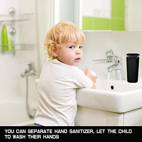 Image of Push Down Pump Liquid Dispenser, Lockable Pump Dispenser Bottle Travel Cosmetics Dispenser Soap Dispenser Liquid Pumping Empty Bottle for Body Wash and Makeup Remover
