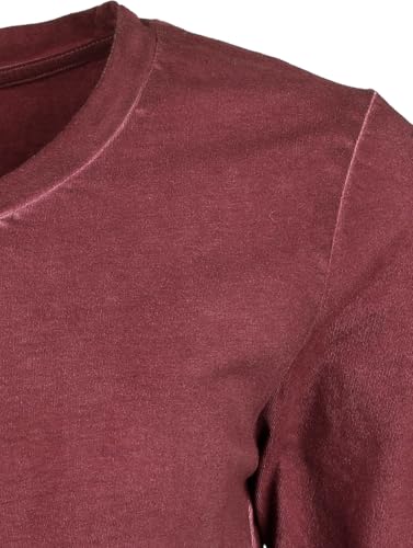 Maglia Maniche Lunghe Di Red By Emp - Basic 3/4 Sleeve - S A Xxl - Donna - Bordeaux - 4