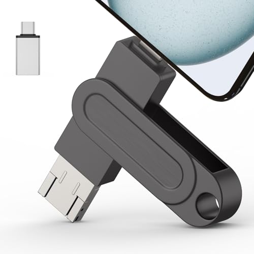 Image of 512GB Qainerly Photo Stick for Phone Flash Drive,4in1 Memory Stick for Photos and Videos USB S