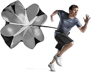 EastyGold Running Speed Chute Resistance Parachute 56 inch Powerchute Umbrella Training Sprint Power