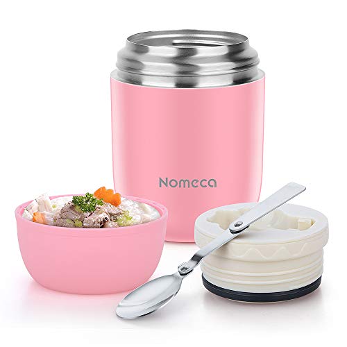 Food Jar Insulated Lunch Containers Nomeca 16 Oz Stainless Steel Thermoses Food Flask