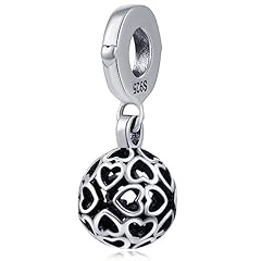 Hollow Heart Harmony Ball Pendant