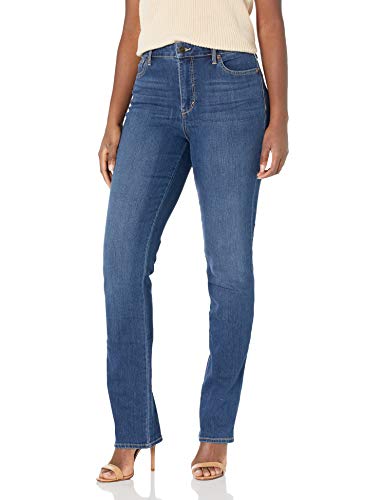 Gloria Vanderbilt Women's Rail Straight Leg High Rise Jean